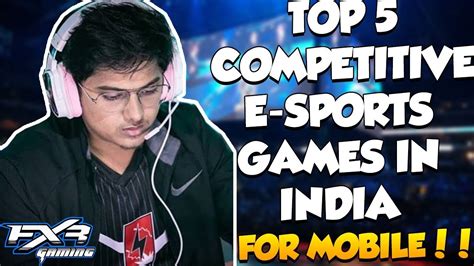 esports mobile games in india